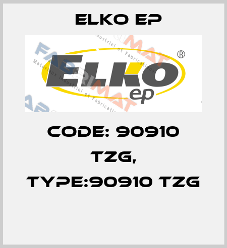 Code: 90910 TZG, Type:90910 TZG  Elko EP