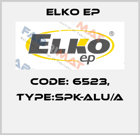 Code: 6523, Type:SPK-ALU/A  Elko EP