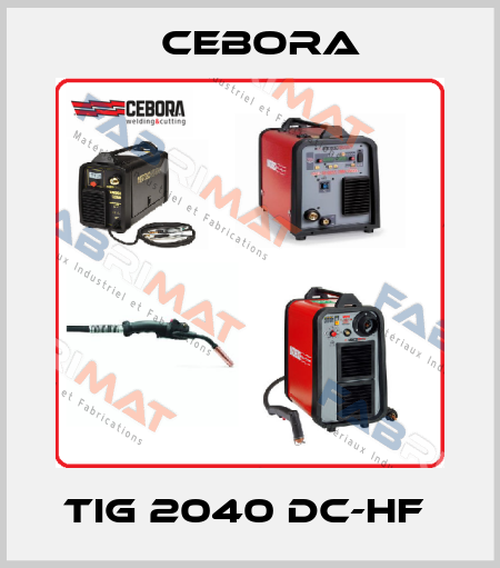 TIG 2040 DC-HF  Cebora