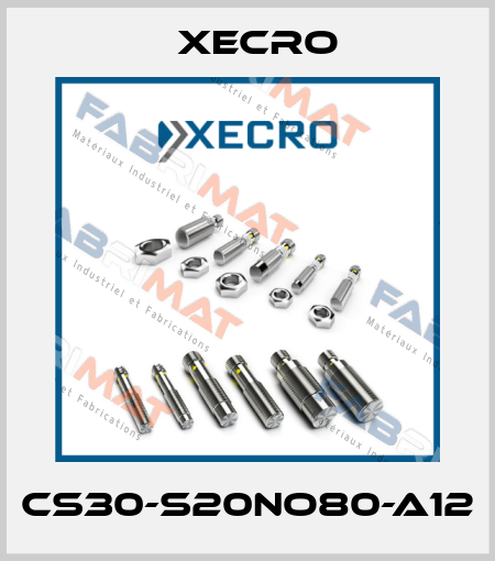 CS30-S20NO80-A12 Xecro