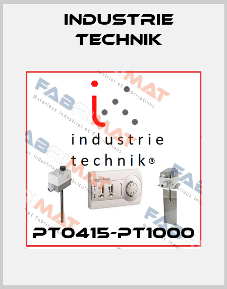 PT0415-PT1000 Industrie Technik