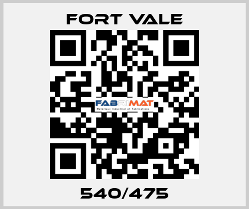 540/475  Fort Vale