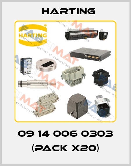 09 14 006 0303 (pack x20) Harting
