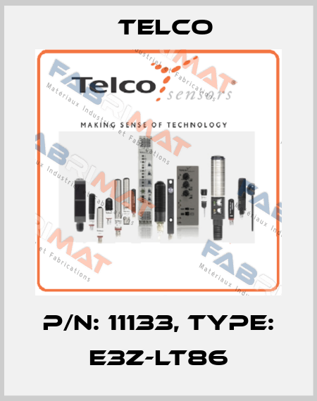 p/n: 11133, Type: E3Z-LT86 Telco