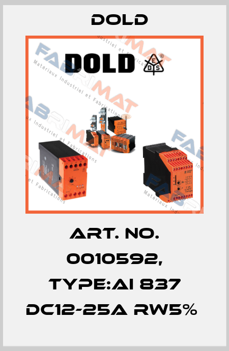Art. No. 0010592, Type:AI 837 DC12-25A RW5%  Dold