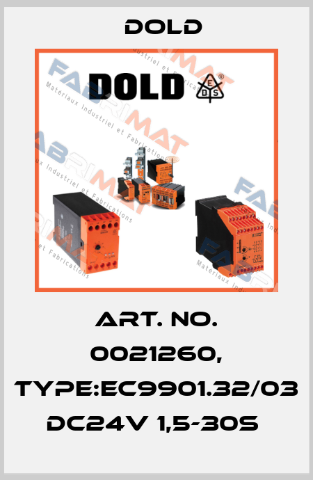Art. No. 0021260, Type:EC9901.32/03 DC24V 1,5-30S  Dold
