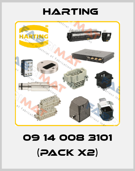 09 14 008 3101 (pack x2) Harting