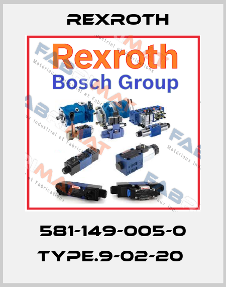 581-149-005-0 TYPE.9-02-20  Rexroth