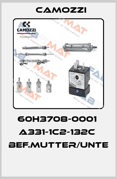 60H3708-0001  A331-1C2-132C  BEF.MUTTER/UNTE  Camozzi