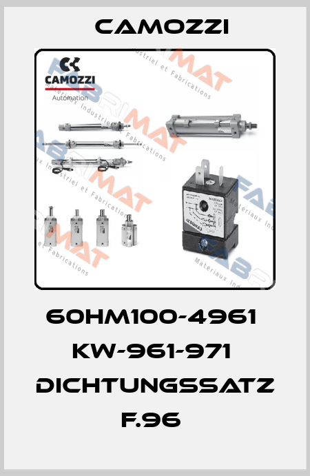60HM100-4961  KW-961-971  DICHTUNGSSATZ F.96  Camozzi