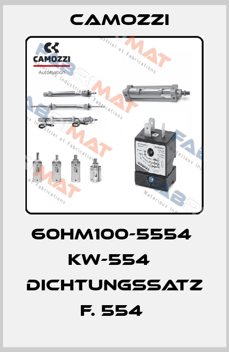 60HM100-5554  KW-554   DICHTUNGSSATZ F. 554  Camozzi