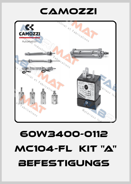 60W3400-0112  MC104-FL  KIT "A" BEFESTIGUNGS  Camozzi