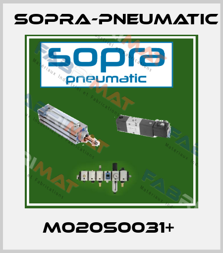 M020S0031+  Sopra-Pneumatic