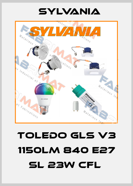 TOLEDO GLS V3 1150LM 840 E27 SL 23W CFL  Sylvania