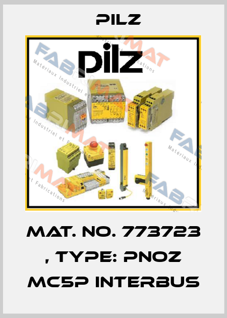 Mat. No. 773723 , Type: PNOZ mc5p INTERBUS Pilz
