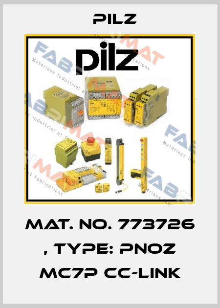 Mat. No. 773726 , Type: PNOZ mc7p CC-Link Pilz