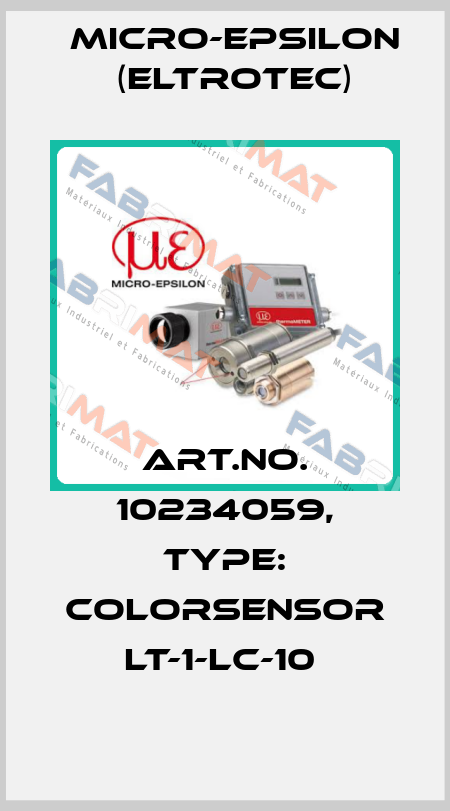 Art.No. 10234059, Type: colorSENSOR LT-1-LC-10  Micro-Epsilon (Eltrotec)
