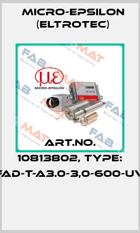 Art.No. 10813802, Type: FAD-T-A3.0-3,0-600-UV  Micro-Epsilon (Eltrotec)