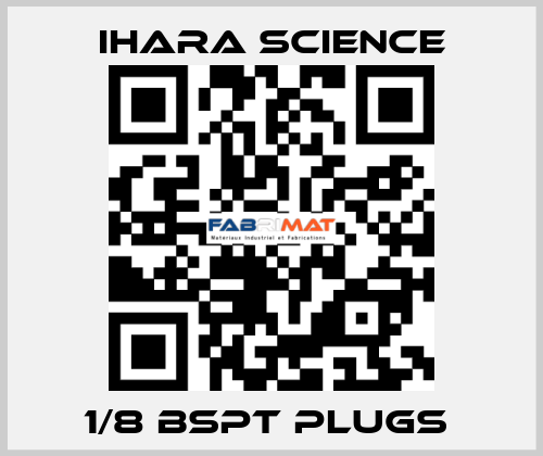 1/8 BSPT PLUGS  Ihara Science