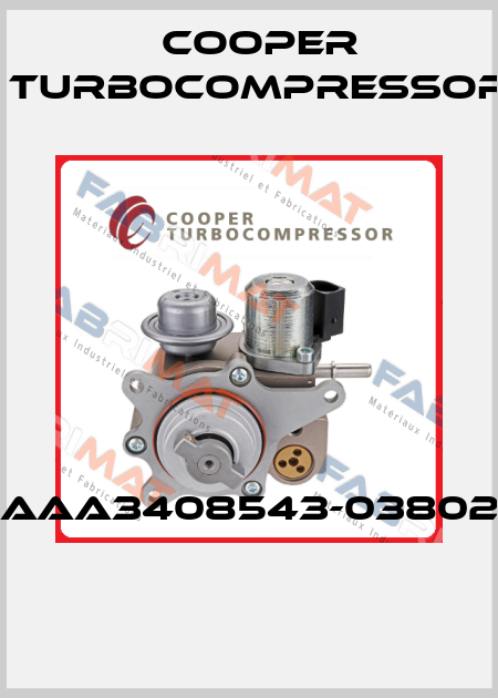 AAA3408543-03802  Cooper Turbocompressor