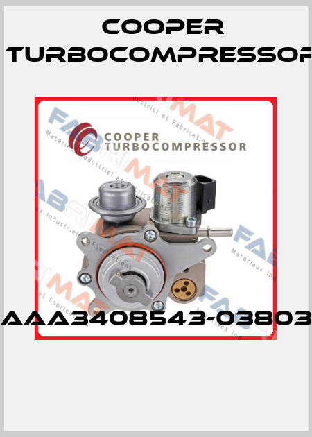 AAA3408543-03803  Cooper Turbocompressor
