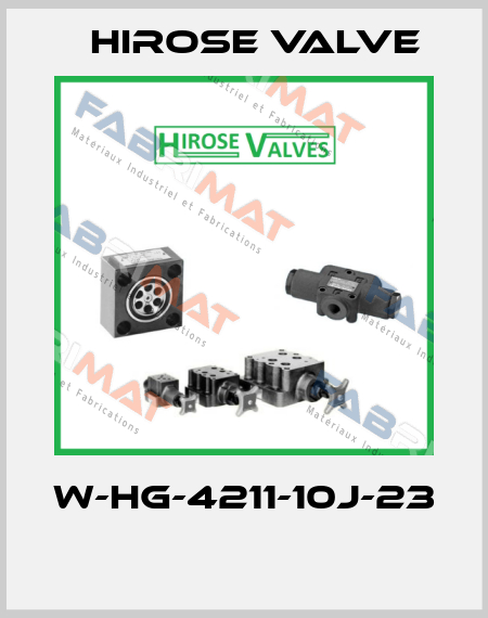 W-HG-4211-10J-23   Hirose Valve
