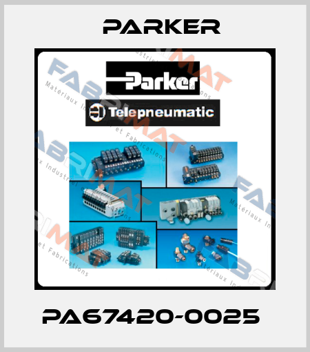 PA67420-0025  Parker