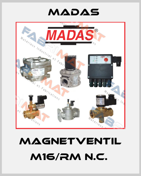 Magnetventil M16/RM N.C.  Madas
