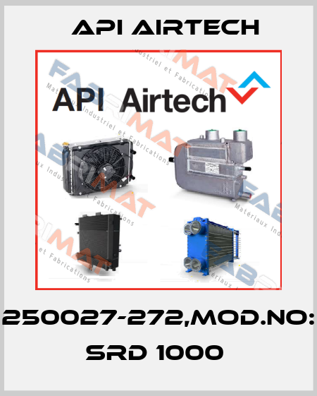 250027-272,Mod.no: SRD 1000  API Airtech