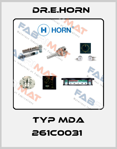Typ MDA 261C0031  Dr.E.Horn