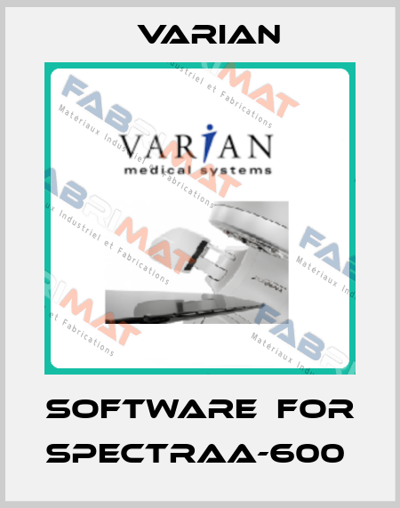 software  for SpectrAA-600  Varian