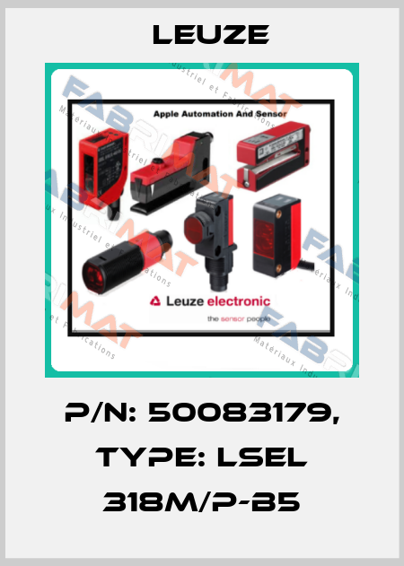 p/n: 50083179, Type: LSEL 318M/P-B5 Leuze