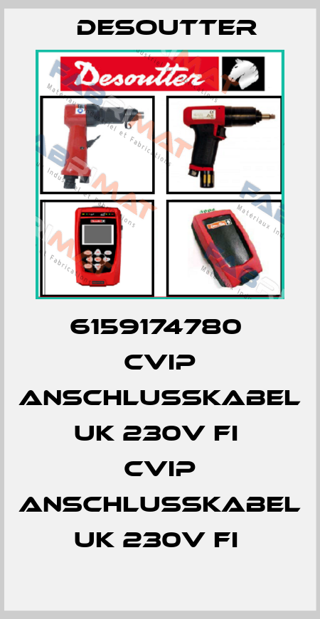 6159174780  CVIP ANSCHLUSSKABEL UK 230V FI  CVIP ANSCHLUSSKABEL UK 230V FI  Desoutter
