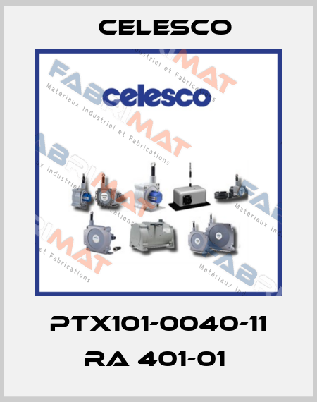 PTX101-0040-11 RA 401-01  Celesco