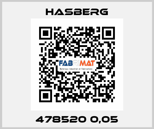 478520 0,05 Hasberg