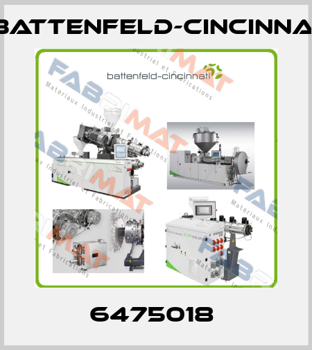 6475018  Battenfeld-Cincinnati