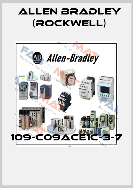 109-C09ACE1C-3-7  Allen Bradley (Rockwell)