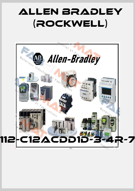 112-C12ACDD1D-3-4R-7  Allen Bradley (Rockwell)