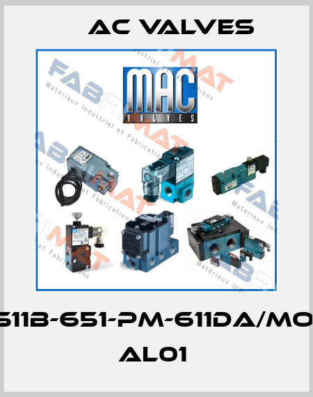 6511B-651-PM-611DA/MOD. AL01  МAC Valves