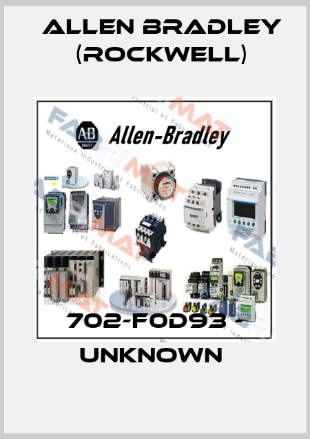 702-F0D93 - UNKNOWN  Allen Bradley (Rockwell)