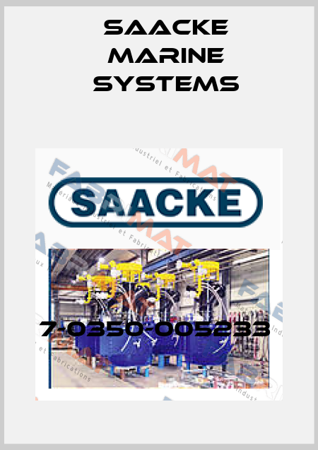7-0350-005233  Saacke Marine Systems