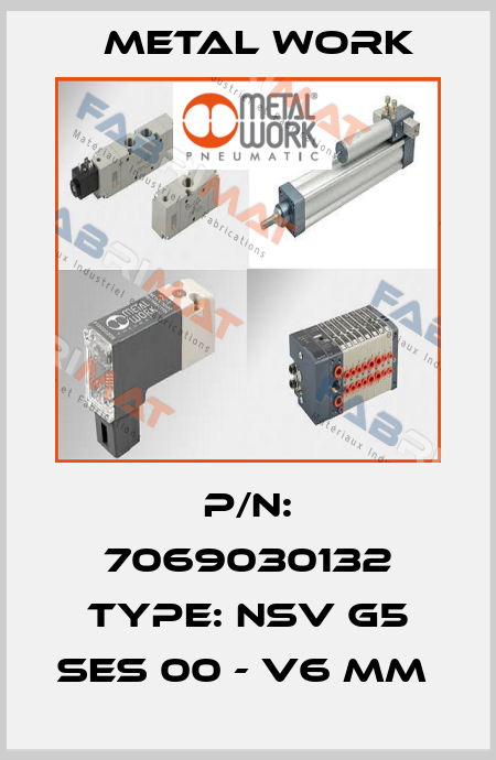P/N: 7069030132 Type: NSV G5 SES 00 - V6 MM  Metal Work