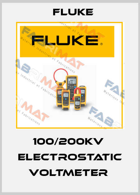 100/200KV  ELECTROSTATIC VOLTMETER  Fluke