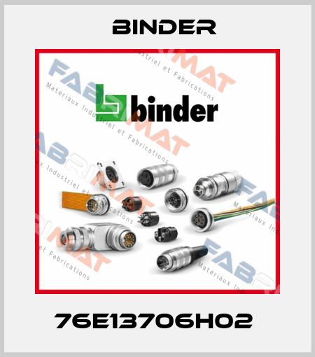 76E13706H02  Binder