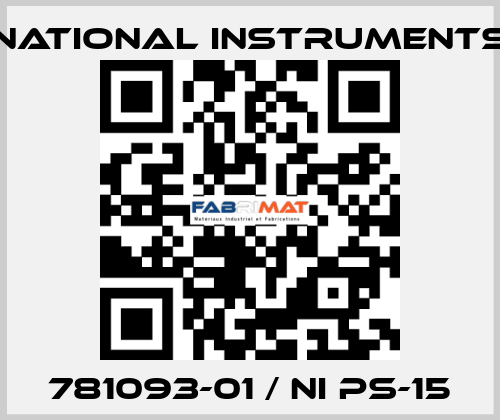 781093-01 / NI PS-15 National Instruments