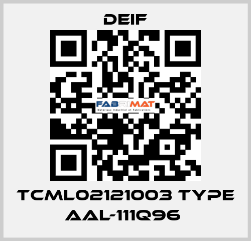 TCML02121003 TYPE AAL-111Q96  Deif