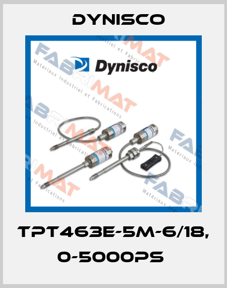 TPT463E-5M-6/18,  0-5000PS  Dynisco