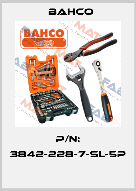 P/N: 3842-228-7-SL-5P  Bahco