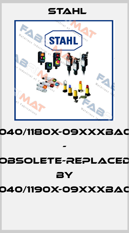 8040/1180X-09XXXBA05 - obsolete-replaced by 8040/1190X-09XXXBA05  Stahl