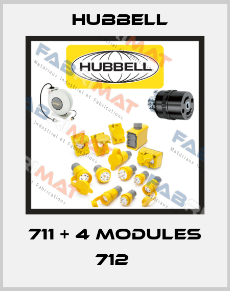711 + 4 modules 712  Hubbell